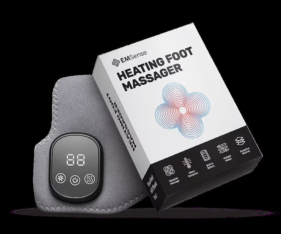 EMSense Triple Therapy Foot Massager